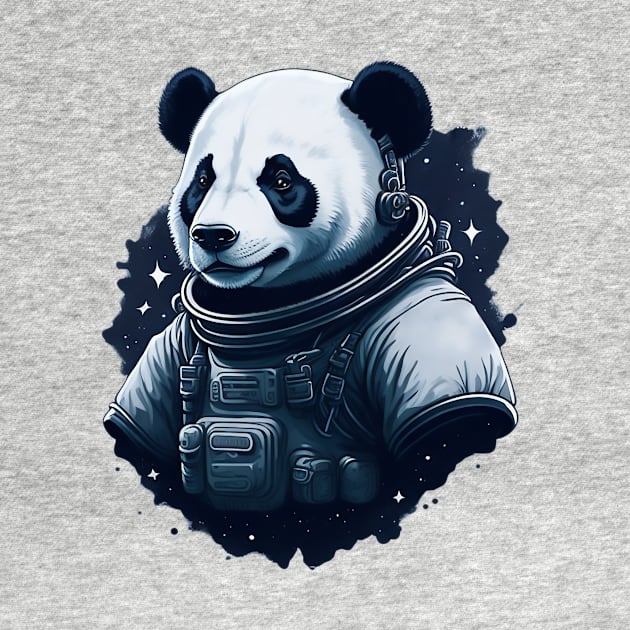 Astronaut Panda 02 by rafaelbranco